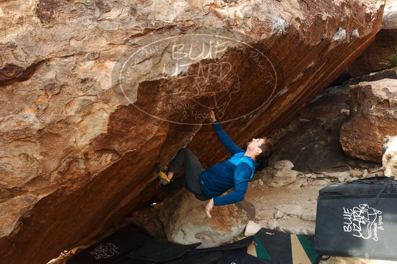 Bouldering in Hueco Tanks on 11/24/2018 with Blue Lizard Climbing and Yoga

Filename: SRM_20181124_1658450.jpg
Aperture: f/5.6
Shutter Speed: 1/250
Body: Canon EOS-1D Mark II
Lens: Canon EF 16-35mm f/2.8 L