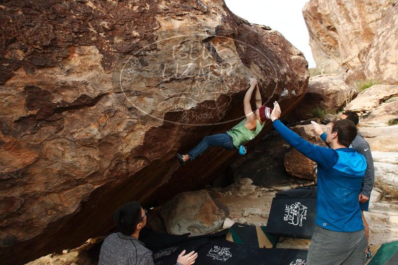 Bouldering in Hueco Tanks on 11/24/2018 with Blue Lizard Climbing and Yoga

Filename: SRM_20181124_1702420.jpg
Aperture: f/7.1
Shutter Speed: 1/250
Body: Canon EOS-1D Mark II
Lens: Canon EF 16-35mm f/2.8 L