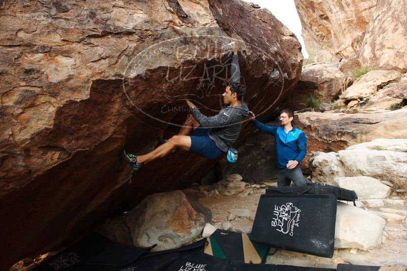 Bouldering in Hueco Tanks on 11/24/2018 with Blue Lizard Climbing and Yoga

Filename: SRM_20181124_1706310.jpg
Aperture: f/5.6
Shutter Speed: 1/250
Body: Canon EOS-1D Mark II
Lens: Canon EF 16-35mm f/2.8 L