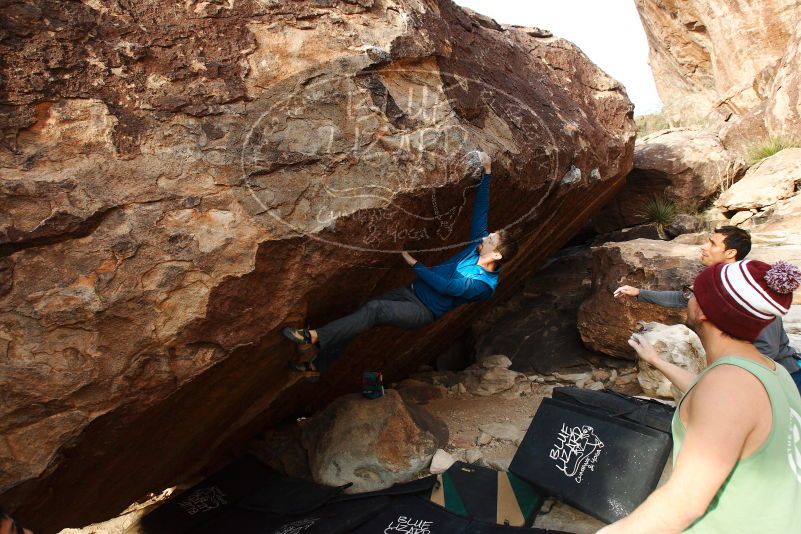 Bouldering in Hueco Tanks on 11/24/2018 with Blue Lizard Climbing and Yoga

Filename: SRM_20181124_1709110.jpg
Aperture: f/6.3
Shutter Speed: 1/250
Body: Canon EOS-1D Mark II
Lens: Canon EF 16-35mm f/2.8 L