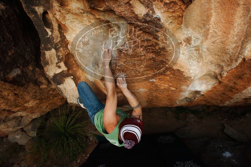 Bouldering in Hueco Tanks on 11/24/2018 with Blue Lizard Climbing and Yoga

Filename: SRM_20181124_1741360.jpg
Aperture: f/6.3
Shutter Speed: 1/250
Body: Canon EOS-1D Mark II
Lens: Canon EF 16-35mm f/2.8 L