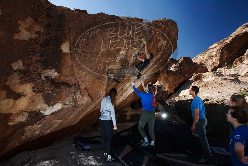 Bouldering in Hueco Tanks on 11/23/2018 with Blue Lizard Climbing and Yoga

Filename: SRM_20181123_1246190.jpg
Aperture: f/5.6
Shutter Speed: 1/250
Body: Canon EOS-1D Mark II
Lens: Canon EF 16-35mm f/2.8 L