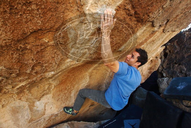 Bouldering in Hueco Tanks on 11/23/2018 with Blue Lizard Climbing and Yoga

Filename: SRM_20181123_1315500.jpg
Aperture: f/5.6
Shutter Speed: 1/400
Body: Canon EOS-1D Mark II
Lens: Canon EF 16-35mm f/2.8 L