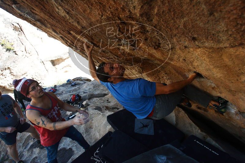 Bouldering in Hueco Tanks on 11/23/2018 with Blue Lizard Climbing and Yoga

Filename: SRM_20181123_1326061.jpg
Aperture: f/5.6
Shutter Speed: 1/640
Body: Canon EOS-1D Mark II
Lens: Canon EF 16-35mm f/2.8 L