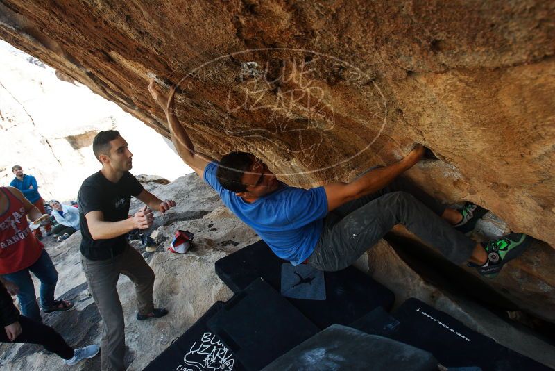 Bouldering in Hueco Tanks on 11/23/2018 with Blue Lizard Climbing and Yoga

Filename: SRM_20181123_1332030.jpg
Aperture: f/5.6
Shutter Speed: 1/640
Body: Canon EOS-1D Mark II
Lens: Canon EF 16-35mm f/2.8 L