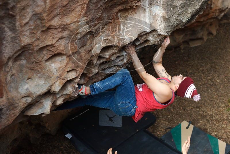 Bouldering in Hueco Tanks on 11/23/2018 with Blue Lizard Climbing and Yoga

Filename: SRM_20181123_1549250.jpg
Aperture: f/3.2
Shutter Speed: 1/250
Body: Canon EOS-1D Mark II
Lens: Canon EF 50mm f/1.8 II