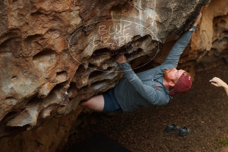 Bouldering in Hueco Tanks on 11/23/2018 with Blue Lizard Climbing and Yoga

Filename: SRM_20181123_1557360.jpg
Aperture: f/3.5
Shutter Speed: 1/250
Body: Canon EOS-1D Mark II
Lens: Canon EF 50mm f/1.8 II