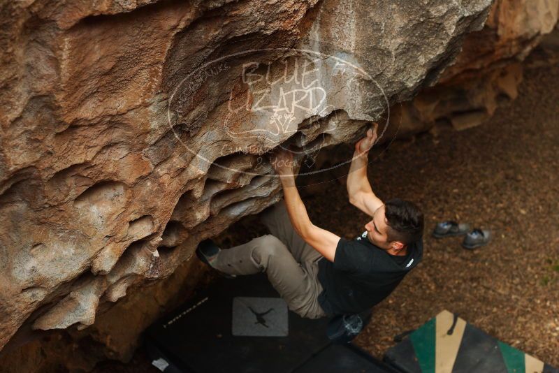 Bouldering in Hueco Tanks on 11/23/2018 with Blue Lizard Climbing and Yoga

Filename: SRM_20181123_1603280.jpg
Aperture: f/3.5
Shutter Speed: 1/250
Body: Canon EOS-1D Mark II
Lens: Canon EF 50mm f/1.8 II