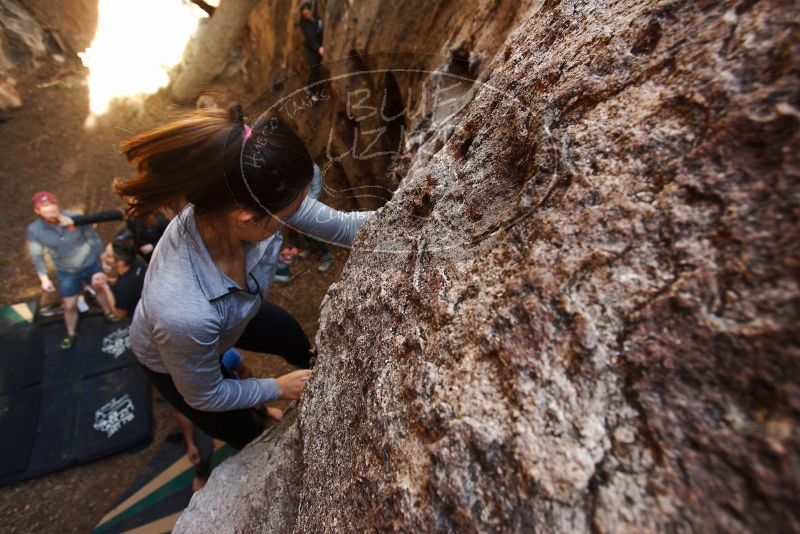 Bouldering in Hueco Tanks on 11/23/2018 with Blue Lizard Climbing and Yoga

Filename: SRM_20181123_1609550.jpg
Aperture: f/4.0
Shutter Speed: 1/125
Body: Canon EOS-1D Mark II
Lens: Canon EF 16-35mm f/2.8 L