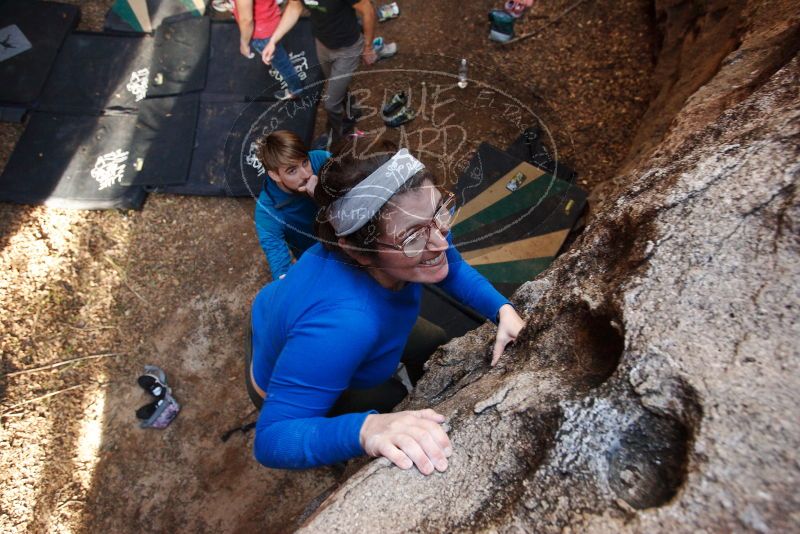 Bouldering in Hueco Tanks on 11/23/2018 with Blue Lizard Climbing and Yoga

Filename: SRM_20181123_1618110.jpg
Aperture: f/4.5
Shutter Speed: 1/125
Body: Canon EOS-1D Mark II
Lens: Canon EF 16-35mm f/2.8 L