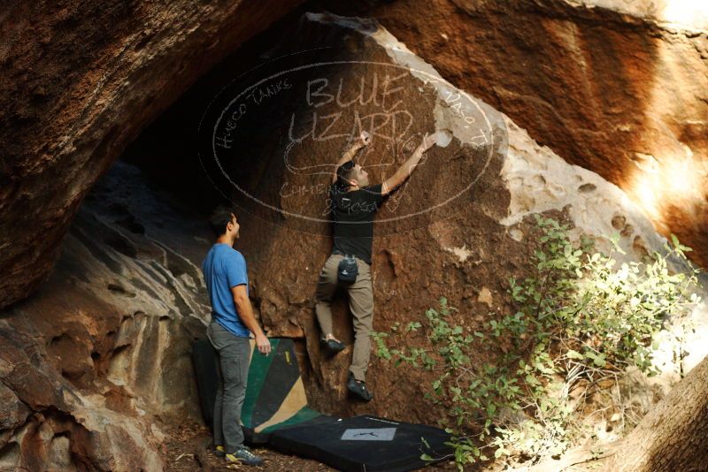 Bouldering in Hueco Tanks on 11/23/2018 with Blue Lizard Climbing and Yoga

Filename: SRM_20181123_1653310.jpg
Aperture: f/4.5
Shutter Speed: 1/160
Body: Canon EOS-1D Mark II
Lens: Canon EF 50mm f/1.8 II