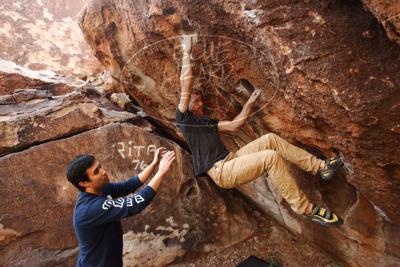 Bouldering in Hueco Tanks on 11/22/2018 with Blue Lizard Climbing and Yoga

Filename: SRM_20181122_1102410.jpg
Aperture: f/4.0
Shutter Speed: 1/500
Body: Canon EOS-1D Mark II
Lens: Canon EF 16-35mm f/2.8 L