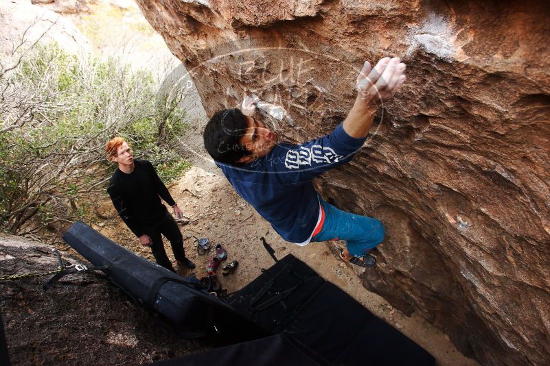 Bouldering in Hueco Tanks on 11/22/2018 with Blue Lizard Climbing and Yoga

Filename: SRM_20181122_1232390.jpg
Aperture: f/5.6
Shutter Speed: 1/320
Body: Canon EOS-1D Mark II
Lens: Canon EF 16-35mm f/2.8 L