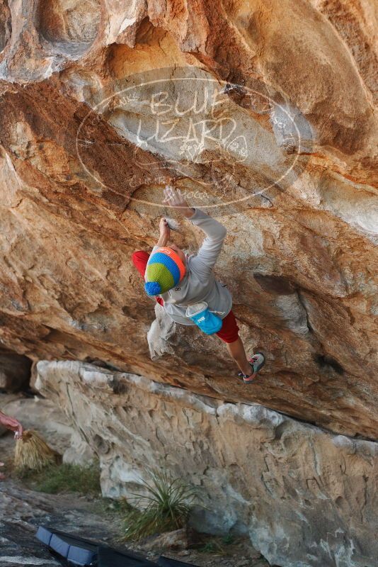 Bouldering in Hueco Tanks on 11/20/2018 with Blue Lizard Climbing and Yoga

Filename: SRM_20181120_1015420.jpg
Aperture: f/4.0
Shutter Speed: 1/500
Body: Canon EOS-1D Mark II
Lens: Canon EF 50mm f/1.8 II