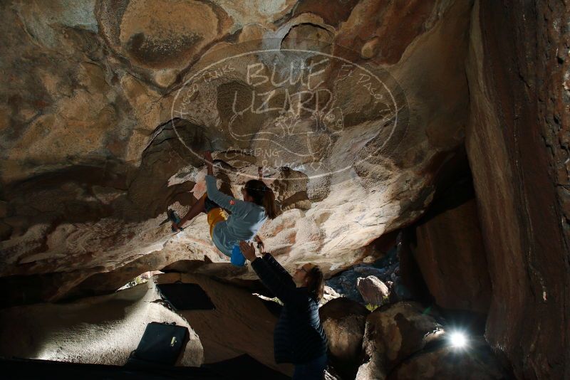 Bouldering in Hueco Tanks on 11/19/2018 with Blue Lizard Climbing and Yoga

Filename: SRM_20181119_1130000.jpg
Aperture: f/8.0
Shutter Speed: 1/250
Body: Canon EOS-1D Mark II
Lens: Canon EF 16-35mm f/2.8 L