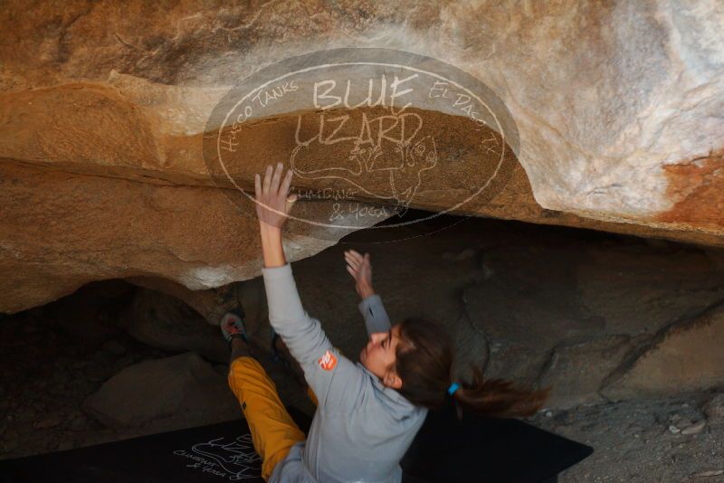 Bouldering in Hueco Tanks on 11/19/2018 with Blue Lizard Climbing and Yoga

Filename: SRM_20181119_1509460.jpg
Aperture: f/2.8
Shutter Speed: 1/250
Body: Canon EOS-1D Mark II
Lens: Canon EF 50mm f/1.8 II