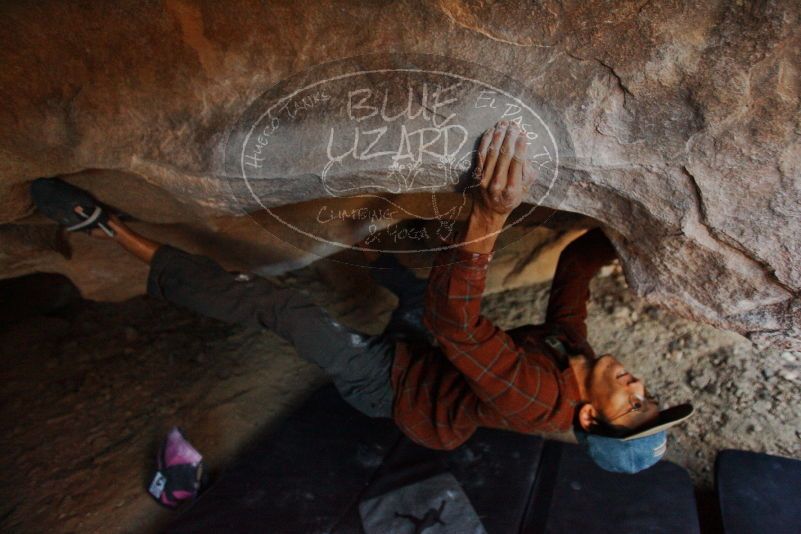 Bouldering in Hueco Tanks on 12/01/2018 with Blue Lizard Climbing and Yoga

Filename: SRM_20181201_1104350.jpg
Aperture: f/2.8
Shutter Speed: 1/100
Body: Canon EOS-1D Mark II
Lens: Canon EF 16-35mm f/2.8 L