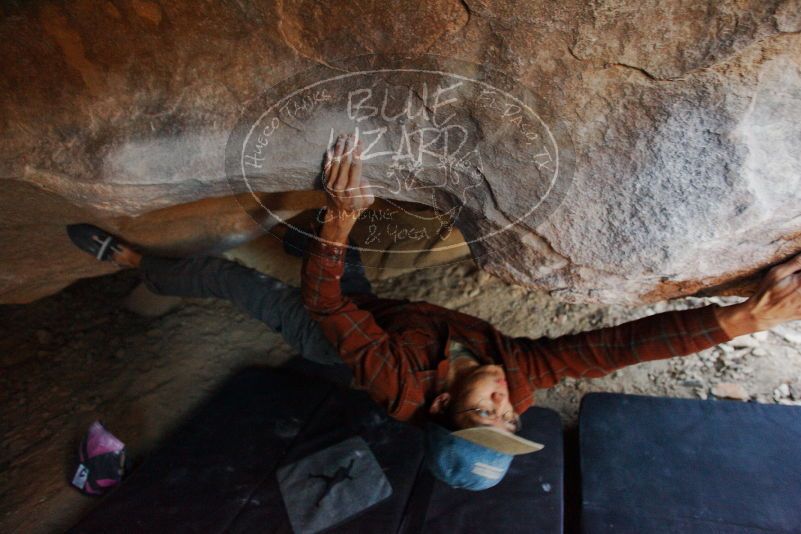 Bouldering in Hueco Tanks on 12/01/2018 with Blue Lizard Climbing and Yoga

Filename: SRM_20181201_1104390.jpg
Aperture: f/2.8
Shutter Speed: 1/100
Body: Canon EOS-1D Mark II
Lens: Canon EF 16-35mm f/2.8 L