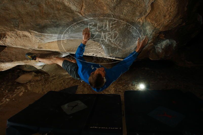 Bouldering in Hueco Tanks on 12/01/2018 with Blue Lizard Climbing and Yoga

Filename: SRM_20181201_1106500.jpg
Aperture: f/8.0
Shutter Speed: 1/250
Body: Canon EOS-1D Mark II
Lens: Canon EF 16-35mm f/2.8 L