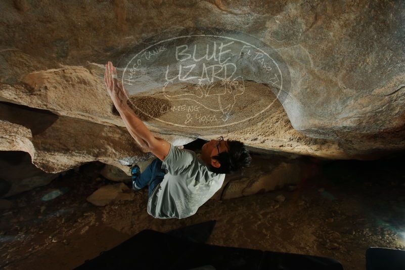 Bouldering in Hueco Tanks on 12/01/2018 with Blue Lizard Climbing and Yoga

Filename: SRM_20181201_1107410.jpg
Aperture: f/8.0
Shutter Speed: 1/250
Body: Canon EOS-1D Mark II
Lens: Canon EF 16-35mm f/2.8 L