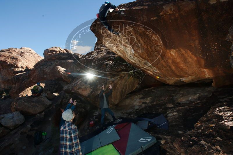 Bouldering in Hueco Tanks on 12/01/2018 with Blue Lizard Climbing and Yoga

Filename: SRM_20181201_1136250.jpg
Aperture: f/8.0
Shutter Speed: 1/160
Body: Canon EOS-1D Mark II
Lens: Canon EF 16-35mm f/2.8 L