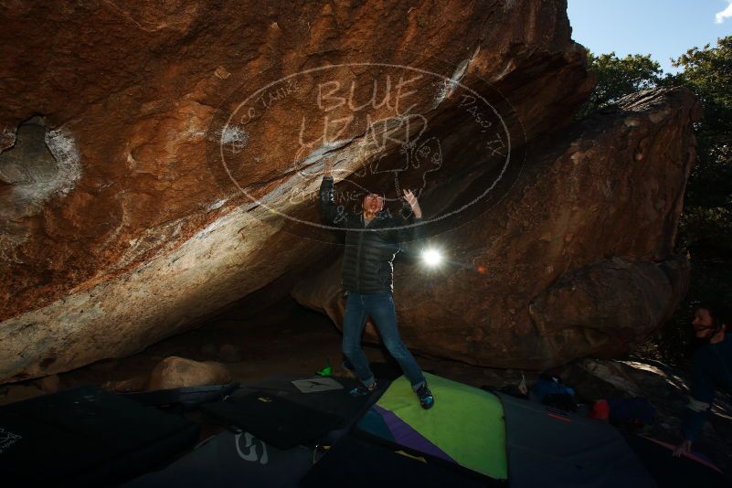 Bouldering in Hueco Tanks on 12/01/2018 with Blue Lizard Climbing and Yoga

Filename: SRM_20181201_1227380.jpg
Aperture: f/8.0
Shutter Speed: 1/320
Body: Canon EOS-1D Mark II
Lens: Canon EF 16-35mm f/2.8 L