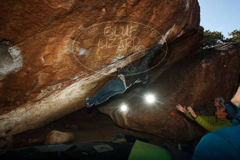 Bouldering in Hueco Tanks on 12/01/2018 with Blue Lizard Climbing and Yoga

Filename: SRM_20181201_1229540.jpg
Aperture: f/8.0
Shutter Speed: 1/320
Body: Canon EOS-1D Mark II
Lens: Canon EF 16-35mm f/2.8 L