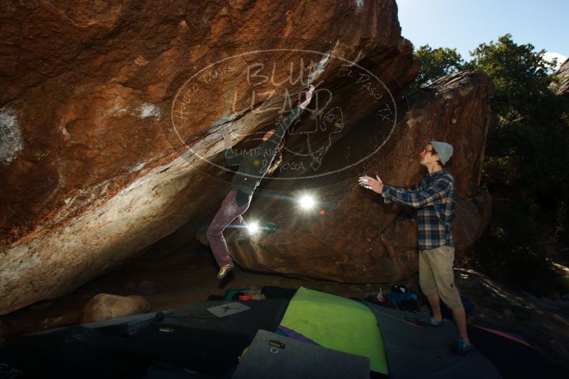 Bouldering in Hueco Tanks on 12/01/2018 with Blue Lizard Climbing and Yoga

Filename: SRM_20181201_1251280.jpg
Aperture: f/8.0
Shutter Speed: 1/320
Body: Canon EOS-1D Mark II
Lens: Canon EF 16-35mm f/2.8 L