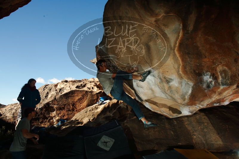 Bouldering in Hueco Tanks on 12/01/2018 with Blue Lizard Climbing and Yoga

Filename: SRM_20181201_1620350.jpg
Aperture: f/8.0
Shutter Speed: 1/250
Body: Canon EOS-1D Mark II
Lens: Canon EF 16-35mm f/2.8 L