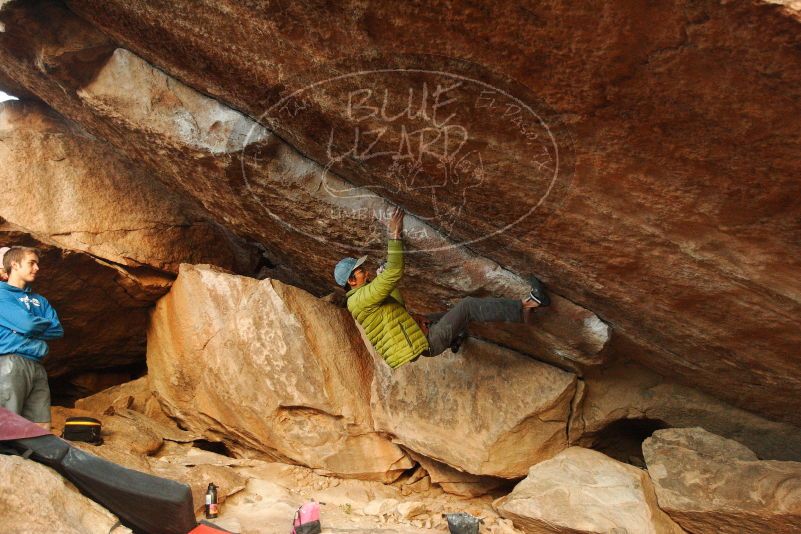 Bouldering in Hueco Tanks on 12/01/2018 with Blue Lizard Climbing and Yoga

Filename: SRM_20181201_1758260.jpg
Aperture: f/3.2
Shutter Speed: 1/200
Body: Canon EOS-1D Mark II
Lens: Canon EF 16-35mm f/2.8 L