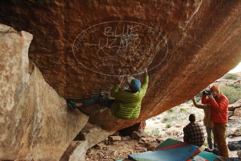 Bouldering in Hueco Tanks on 12/01/2018 with Blue Lizard Climbing and Yoga

Filename: SRM_20181201_1806020.jpg
Aperture: f/3.2
Shutter Speed: 1/200
Body: Canon EOS-1D Mark II
Lens: Canon EF 16-35mm f/2.8 L