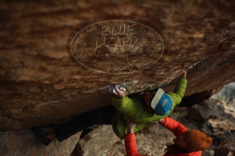 Bouldering in Hueco Tanks on 12/01/2018 with Blue Lizard Climbing and Yoga

Filename: SRM_20181201_1811300.jpg
Aperture: f/1.8
Shutter Speed: 1/200
Body: Canon EOS-1D Mark II
Lens: Canon EF 50mm f/1.8 II