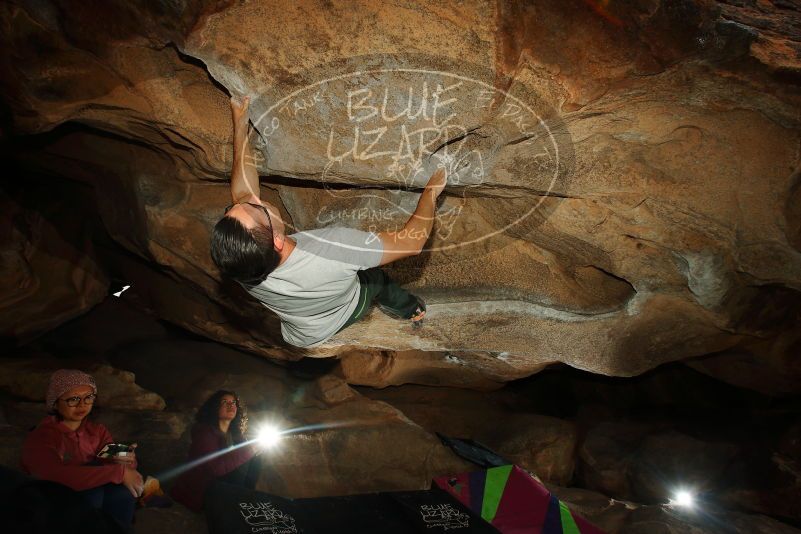 Bouldering in Hueco Tanks on 12/08/2018 with Blue Lizard Climbing and Yoga

Filename: SRM_20181208_1225020.jpg
Aperture: f/8.0
Shutter Speed: 1/200
Body: Canon EOS-1D Mark II
Lens: Canon EF 16-35mm f/2.8 L