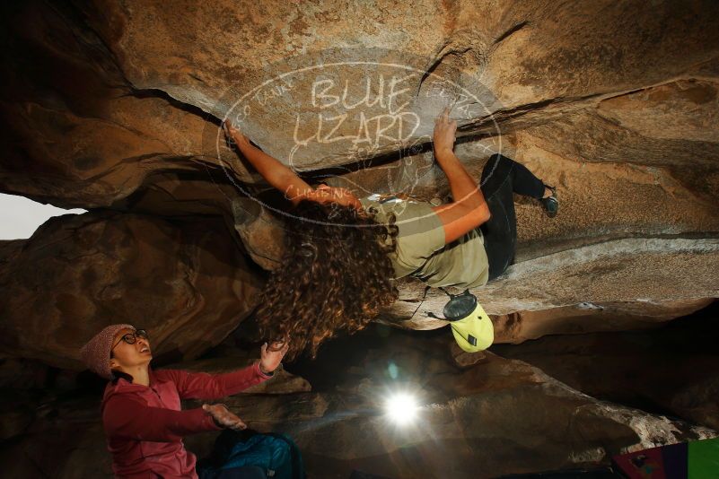 Bouldering in Hueco Tanks on 12/08/2018 with Blue Lizard Climbing and Yoga

Filename: SRM_20181208_1259210.jpg
Aperture: f/8.0
Shutter Speed: 1/250
Body: Canon EOS-1D Mark II
Lens: Canon EF 16-35mm f/2.8 L