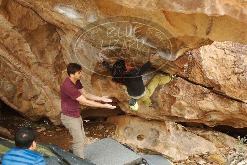 Bouldering in Hueco Tanks on 12/08/2018 with Blue Lizard Climbing and Yoga

Filename: SRM_20181208_1437180.jpg
Aperture: f/4.0
Shutter Speed: 1/250
Body: Canon EOS-1D Mark II
Lens: Canon EF 50mm f/1.8 II