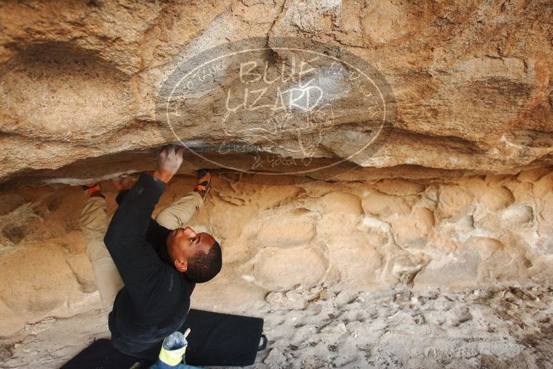 Bouldering in Hueco Tanks on 12/08/2018 with Blue Lizard Climbing and Yoga

Filename: SRM_20181208_1637490.jpg
Aperture: f/4.5
Shutter Speed: 1/250
Body: Canon EOS-1D Mark II
Lens: Canon EF 16-35mm f/2.8 L