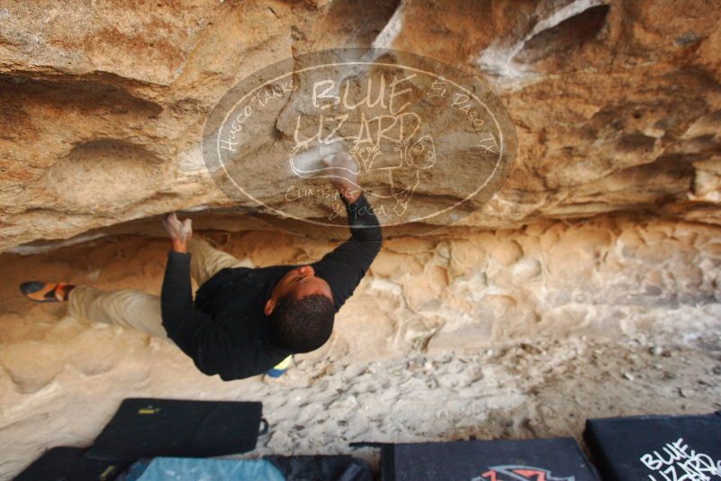 Bouldering in Hueco Tanks on 12/08/2018 with Blue Lizard Climbing and Yoga

Filename: SRM_20181208_1637530.jpg
Aperture: f/4.5
Shutter Speed: 1/250
Body: Canon EOS-1D Mark II
Lens: Canon EF 16-35mm f/2.8 L