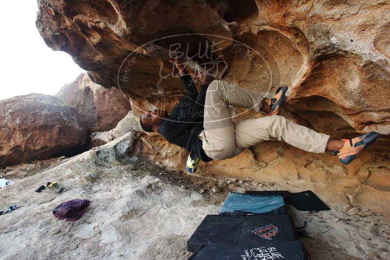 Bouldering in Hueco Tanks on 12/08/2018 with Blue Lizard Climbing and Yoga

Filename: SRM_20181208_1638080.jpg
Aperture: f/6.3
Shutter Speed: 1/250
Body: Canon EOS-1D Mark II
Lens: Canon EF 16-35mm f/2.8 L