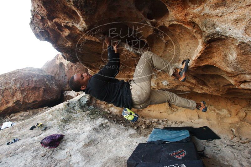 Bouldering in Hueco Tanks on 12/08/2018 with Blue Lizard Climbing and Yoga

Filename: SRM_20181208_1638100.jpg
Aperture: f/6.3
Shutter Speed: 1/250
Body: Canon EOS-1D Mark II
Lens: Canon EF 16-35mm f/2.8 L