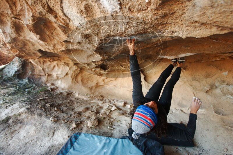 Bouldering in Hueco Tanks on 12/08/2018 with Blue Lizard Climbing and Yoga

Filename: SRM_20181208_1659370.jpg
Aperture: f/3.2
Shutter Speed: 1/250
Body: Canon EOS-1D Mark II
Lens: Canon EF 16-35mm f/2.8 L