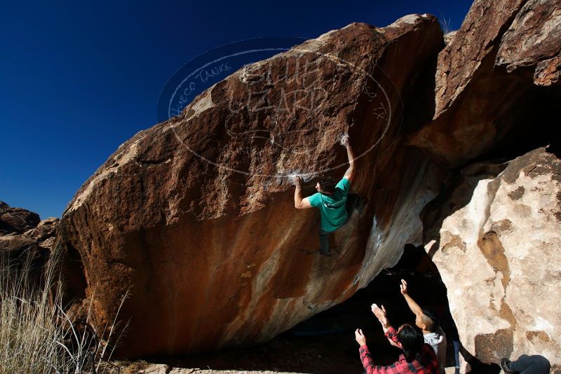 Bouldering in Hueco Tanks on 12/09/2018 with Blue Lizard Climbing and Yoga

Filename: SRM_20181209_1320060.jpg
Aperture: f/5.6
Shutter Speed: 1/250
Body: Canon EOS-1D Mark II
Lens: Canon EF 16-35mm f/2.8 L