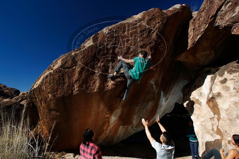 Bouldering in Hueco Tanks on 12/09/2018 with Blue Lizard Climbing and Yoga

Filename: SRM_20181209_1320150.jpg
Aperture: f/5.6
Shutter Speed: 1/250
Body: Canon EOS-1D Mark II
Lens: Canon EF 16-35mm f/2.8 L