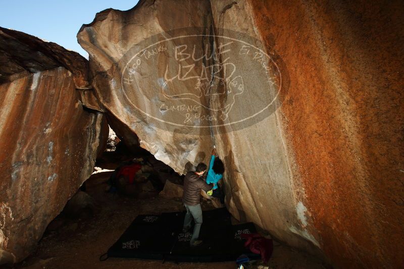 Bouldering in Hueco Tanks on 12/09/2018 with Blue Lizard Climbing and Yoga

Filename: SRM_20181209_1505360.jpg
Aperture: f/5.6
Shutter Speed: 1/250
Body: Canon EOS-1D Mark II
Lens: Canon EF 16-35mm f/2.8 L