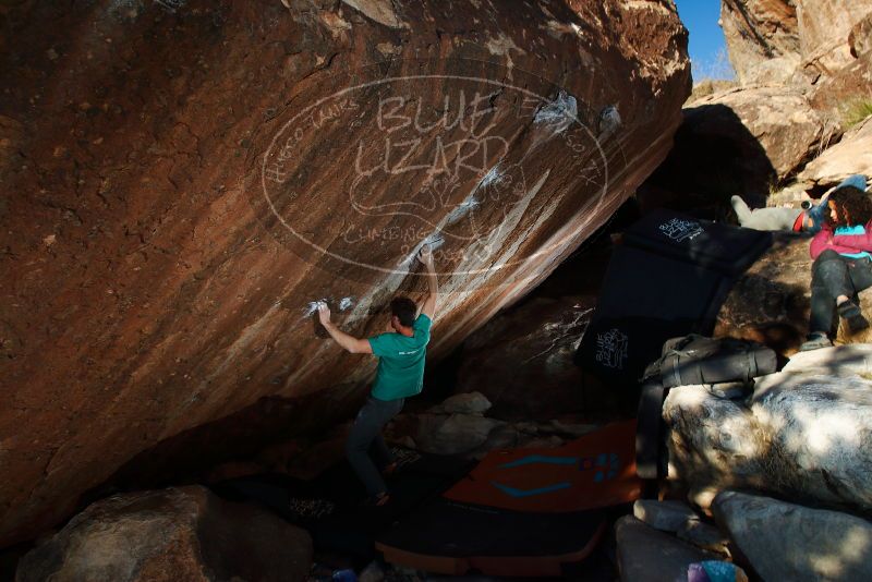 Bouldering in Hueco Tanks on 12/09/2018 with Blue Lizard Climbing and Yoga

Filename: SRM_20181209_1705340.jpg
Aperture: f/5.6
Shutter Speed: 1/250
Body: Canon EOS-1D Mark II
Lens: Canon EF 16-35mm f/2.8 L