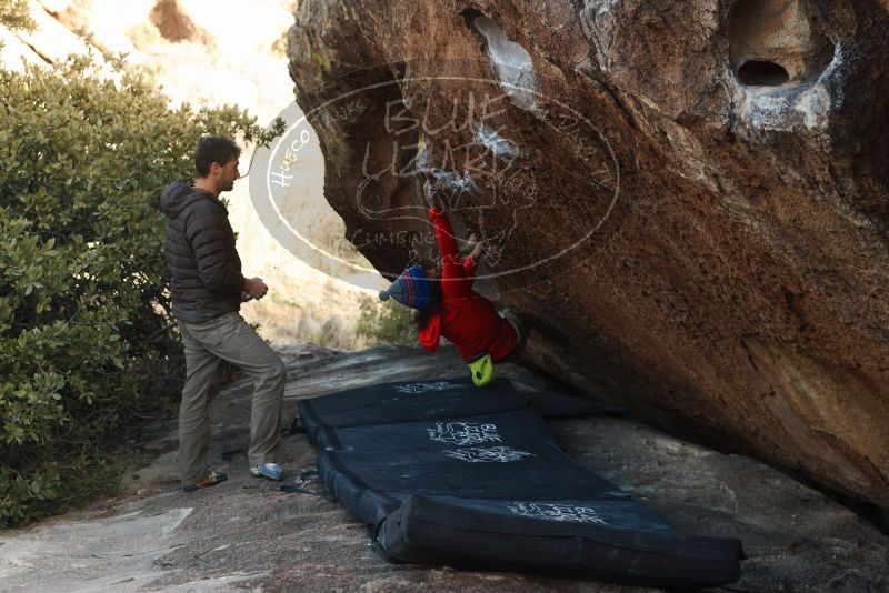 Bouldering in Hueco Tanks on 12/14/2018 with Blue Lizard Climbing and Yoga

Filename: SRM_20181214_1636100.jpg
Aperture: f/4.0
Shutter Speed: 1/250
Body: Canon EOS-1D Mark II
Lens: Canon EF 50mm f/1.8 II