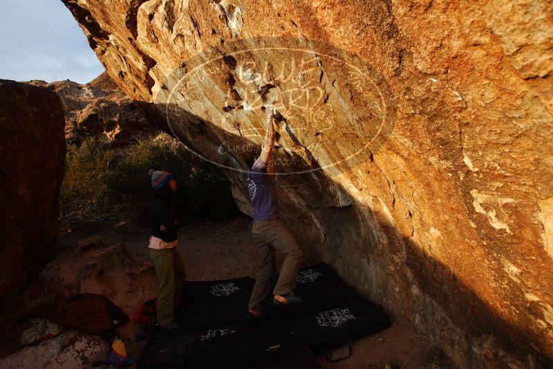 Bouldering in Hueco Tanks on 12/14/2018 with Blue Lizard Climbing and Yoga

Filename: SRM_20181214_1738590.jpg
Aperture: f/5.0
Shutter Speed: 1/250
Body: Canon EOS-1D Mark II
Lens: Canon EF 16-35mm f/2.8 L