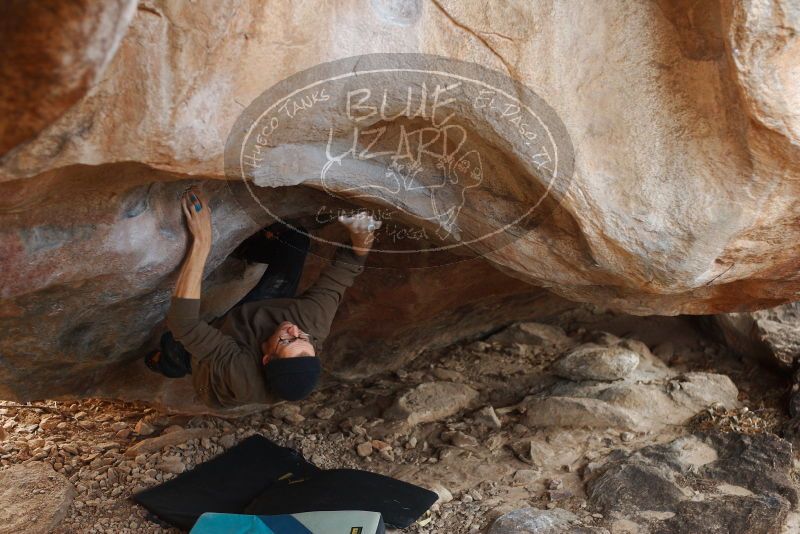 Bouldering in Hueco Tanks on 12/21/2018 with Blue Lizard Climbing and Yoga

Filename: SRM_20181221_1314160.jpg
Aperture: f/2.8
Shutter Speed: 1/250
Body: Canon EOS-1D Mark II
Lens: Canon EF 50mm f/1.8 II