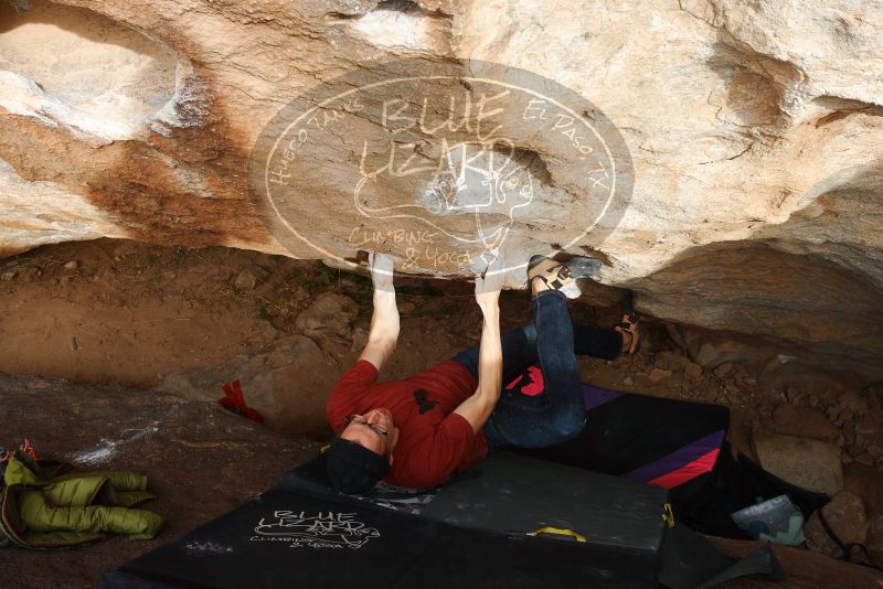 Bouldering in Hueco Tanks on 12/21/2018 with Blue Lizard Climbing and Yoga

Filename: SRM_20181221_1524440.jpg
Aperture: f/10.0
Shutter Speed: 1/320
Body: Canon EOS-1D Mark II
Lens: Canon EF 16-35mm f/2.8 L