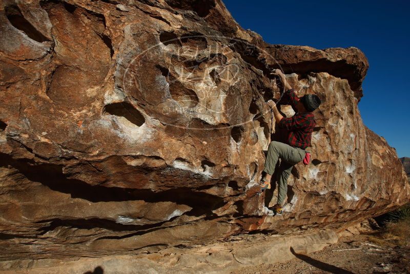 Bouldering in Hueco Tanks on 12/22/2018 with Blue Lizard Climbing and Yoga

Filename: SRM_20181222_0954370.jpg
Aperture: f/5.6
Shutter Speed: 1/500
Body: Canon EOS-1D Mark II
Lens: Canon EF 16-35mm f/2.8 L