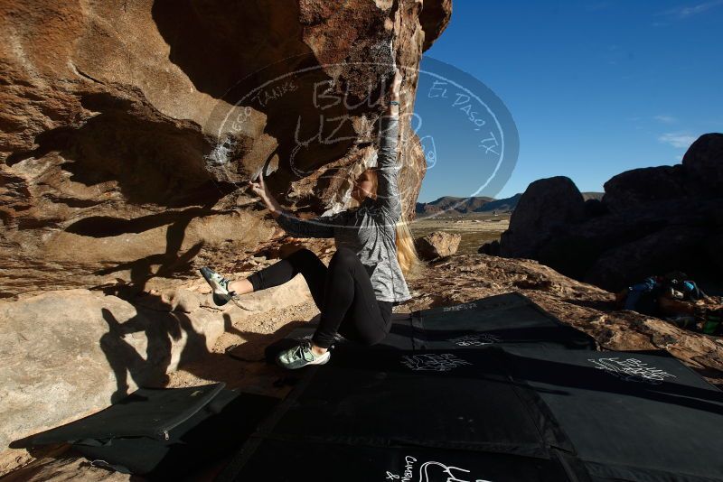 Bouldering in Hueco Tanks on 12/22/2018 with Blue Lizard Climbing and Yoga

Filename: SRM_20181222_0956210.jpg
Aperture: f/5.6
Shutter Speed: 1/320
Body: Canon EOS-1D Mark II
Lens: Canon EF 16-35mm f/2.8 L